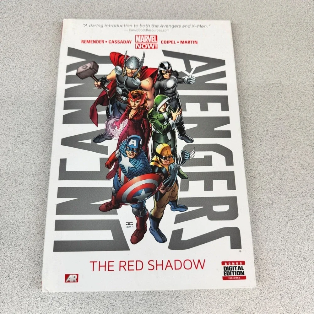 Uncanny Avengers The Red‎ Shadow Marvel NOW! HC Rick Remender Cassaday Coipel